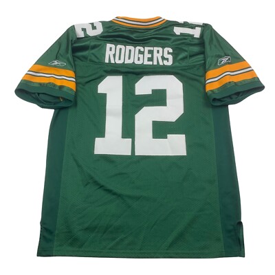 Mens Sz 48 Authentic OnField Reebok Aaron Rodgers Green Bay
