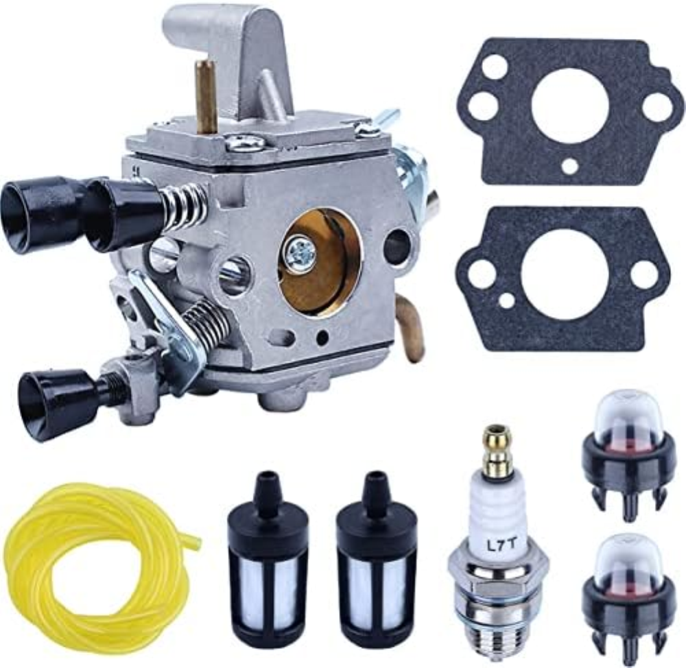 Kit Carburatore per Stihl FS120 FS200 FS300 FS350 FS120R Decespugliatore, ADEFOL