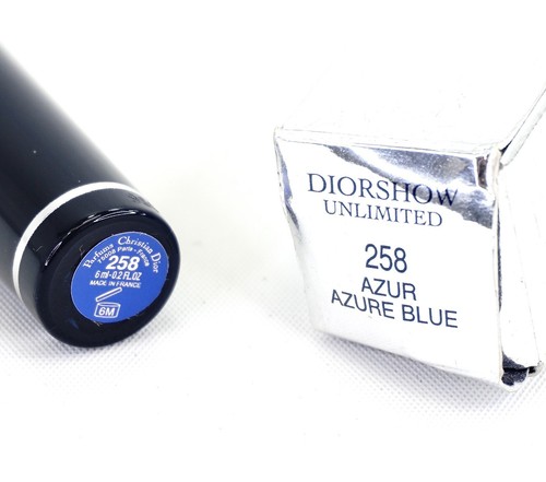 Christian Dior Diorshow Unlimited Wimperntusche ~ 258 Azurblau ~ volle Größe (Neu im Karton) - Bild 2 von 3