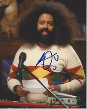 REGGIE WATTS SIGNED 8x10 PHOTO A w/COA LATE LATE SHOW ACTOR COMEDIAN ARTIST