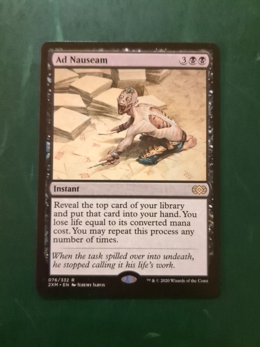 Ad Nauseam - Double Masters (2XM)- MTG - #4 | eBay