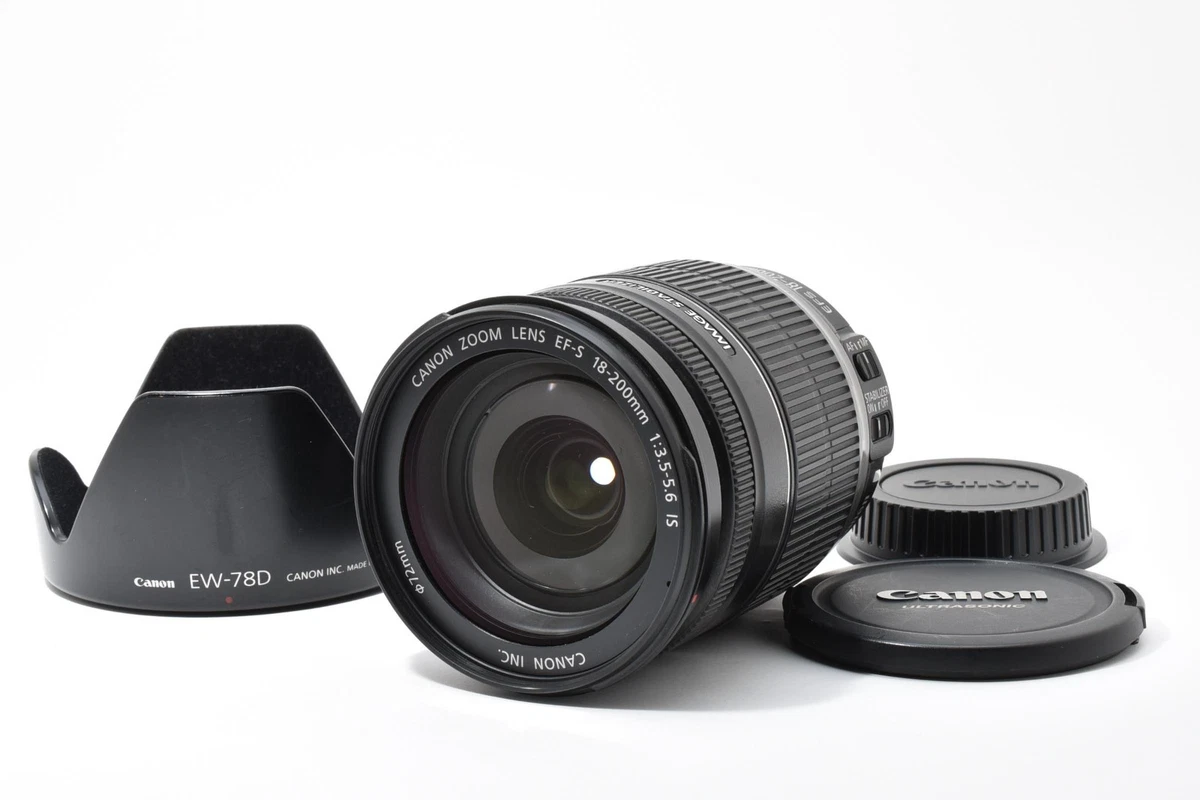 Canon IS 18-200mm Camera Lenses for sale | eBay