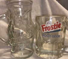 Ancienne tasse Frostie bière racine - verre de collection (2) 