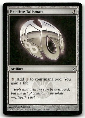 Pristine Talisman #151 (MP) New Phyrexia NPH Magic MTG