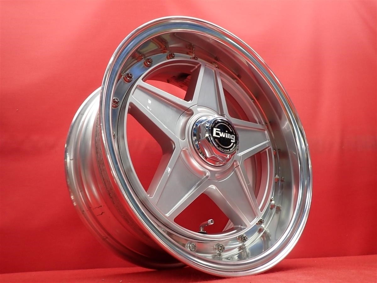 JDM Rare WORK Ewing III wheels 4Wheels 16x7.5+8 8+-0 5x114.3 | eBay