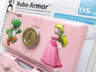 Yoshi Princess Peach Nintendo DS Lite NDSL Robo Armor Protective