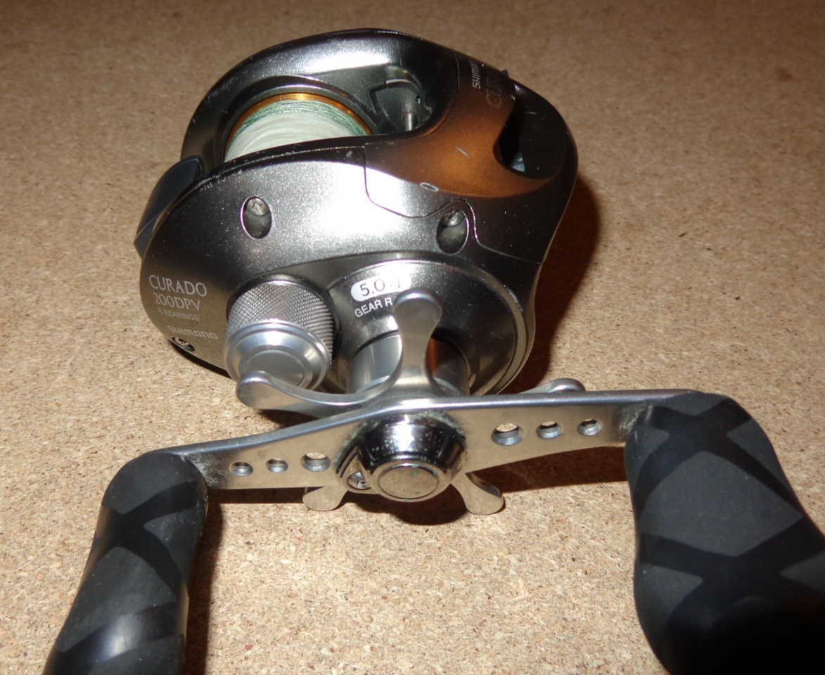 shimano curado 100dsv gear ratio Used Shimano Curado 200DPV Right-Handed Fishing Reel Japan Made 200 DPV