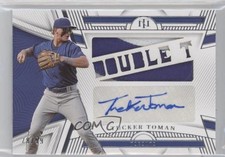 2023 National Treasures Die-Cut Material Signatures 78/99 Tucker Toman Auto u6m