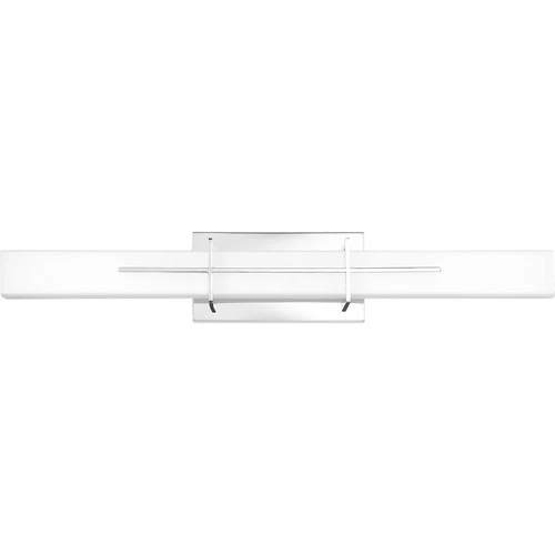 Gemini LED Bathroom Vanity Light in Polished Chrome - Picture 1 of 6