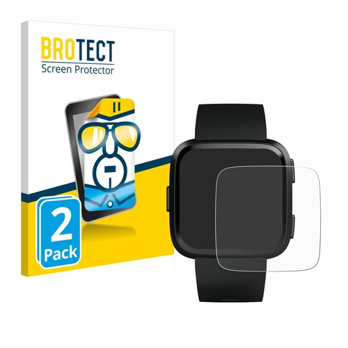 Pellicola Protettiva BROTECT Full-Cover 3D Per Fitbit Versa/Lite/Special Edition (2 Pezzi)