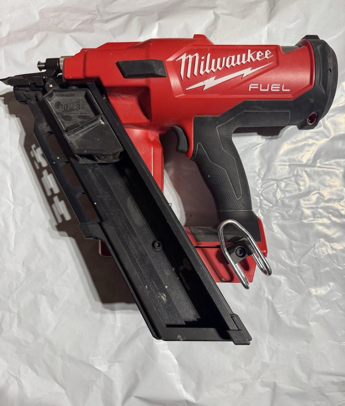 Milwaukee 2745-20 M18 FUEL 3-1/2" 30-Degree Cordless Framing Nailer (Tool-Only)