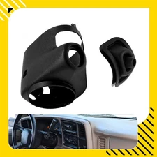 Black Upper &Lower Steering Column Cover Shroud fits 36342 36192 Bravada Sierra