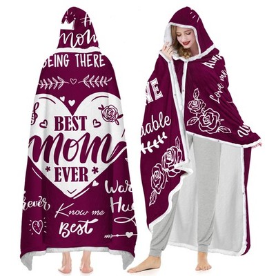 Best Mom Ever Blanket Hoodie Mothers Day Birthday Gift for Mom   Cozy Gift fo...