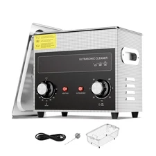 Uimoso 3L Ultrasonic Cleaner Heater Timer Basket Digital Sonic Heating Machine