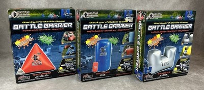 Inflatable Paintball Airsoft Barriers Bunkers Lot Of 3 Battle M.A.X NEW Sealed