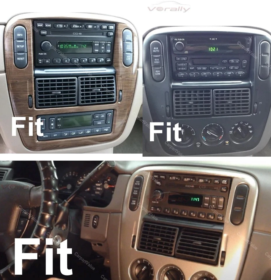 Radio estéreo GPS inalámbrica para automóvil Ford Explorer 1998-2005 7" Android 15 Foto 2 de 4