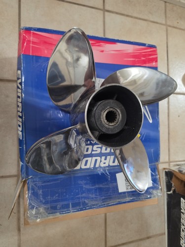 USED EVINRUDE JOHNSON  14.13" X 21 RENEGADE OFFSHORE SS PROP PART# 0176580