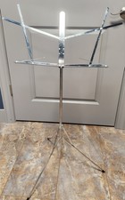 Hamilton 400N Silver Foldable Portable Height-Adjustable Metal Sheet Music Stand