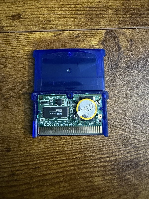 Pokemon: Sapphire (Nintendo Game Boy Advance, 2003) GBA Authentic New Battery