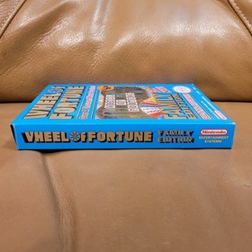 Wheel of Fortune Family Edition Nintendo NES Complete in Box CIB