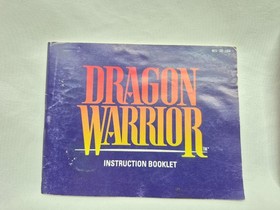 Dragon Warrior (NES 1989) - HANDBOOK + MANUAL + MAPS/POSTERS + GUIDE