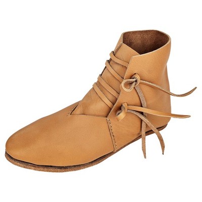 Mittelalter Schuhe Stiefel Herren u. Damen Mittelalterschuhe Reenactment 2xSohle