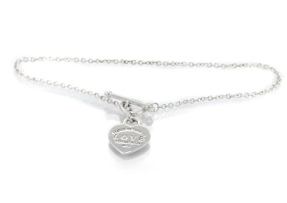 Tiffany & Co. Return to Tiffany Love Blue Heart Toggle Bracelet 'SALE' - Offer - Image 4 of 4