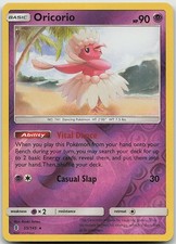 Oricorio (55) Reverse Holo SM - Guardians Rising LP Pokemon