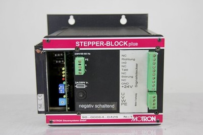 MOTRON STEPPER-BLOCK plus Kompaktendstufe für Schrittmotoren