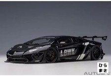 1/18 Diecast Liberty Walk LB Works Lamborghini Aventador LBWK Black Carbon Japan