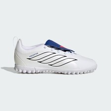 adidas Predator League Bellingham Kids Junior Turf Soccer Shoe White Blue JP6255