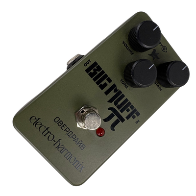 Electro-Harmonix EHX Nano Green Russian Big Muff Pi Fuzz Pedal