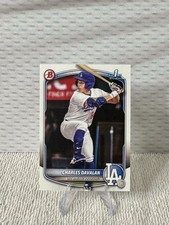 2025 Bowman Draft Charles Davalan Los Angeles Dodgers BD-96 1st Bowman Lot of 10