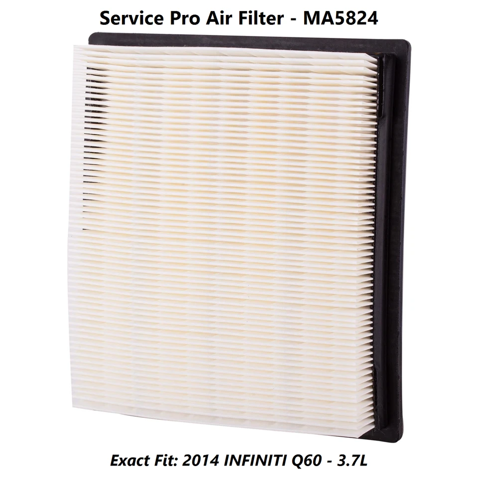 2014 INFINITI Q60 3.7L Complete Air, Oil & Cabin Filter Kit (5W-30) - Image 4 of 4