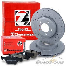 ZIMMERMANN SPORT-BREMSSCHEIBEN + BELÄGE VORNE FÜR BMW Z4 E86 COUPE 3.0