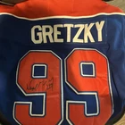 Wayne Gretzky Signed Edmonton Oilers Autographed Jersey NHL HOF Legend