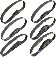 24 Pack 1 x 30 Inch Silicon Carbide Sanding Belts Assorted -120 240 1 x 30