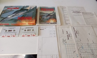 Project Stealth Fighter - MicroProse - Sinclair ZX Spectrum - getestet - komplett