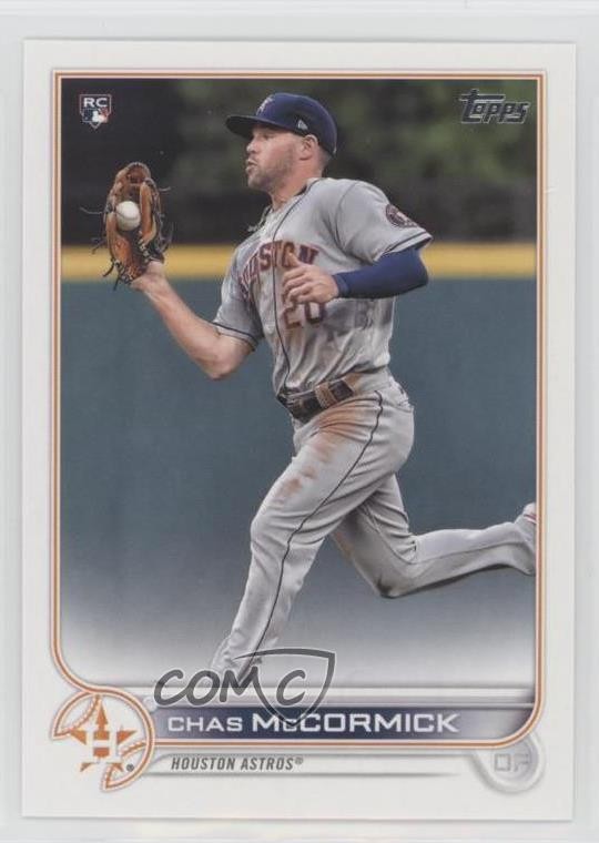 2022 Topps Series 1 Chas McCormick (Fielding Grey Jersey) #135 uk2