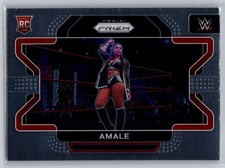 2022 Panini Prizm WWE Amale Rookie Card #54 NXT UK France RC Wrestling