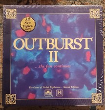 Outburst II Board Game 1991 New Sealed Second Edition Vintage
