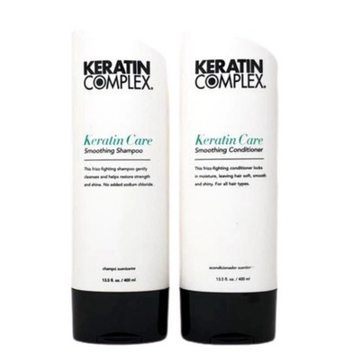 Keratin Complex Care Smoothing Shampoo and Conditioner 13.5 oz NEW PACKAGE