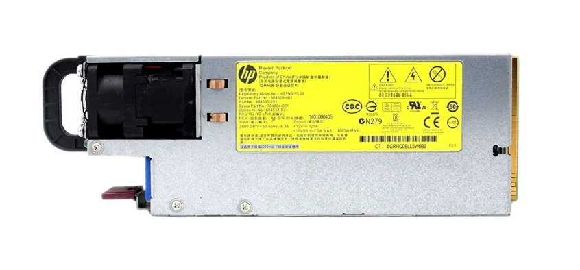 HP ProLiant DL580 684532-B21 1500W Common Slot Platinum Plus Hot Swap PSU - Image 3 of 3