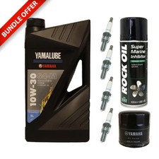 N&C JET SKI Yamaha 1000cc & 1100cc Engine Service Kit (10W-30 Engine Oil) FX VX