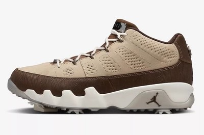Nike Air Jordan 9 Happy Life Wood Masters Men's Size 9 Golf Shoes FN6929-200
