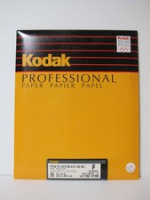 KODAK POLYCONTRAST III RC F GLOSSY 25 -SHEET 8"x10" SEALED, NEW OLD STOCK