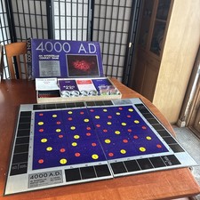4000 A.D. An Interstellar Conflict Game 1972- 100% COMPLETE Board