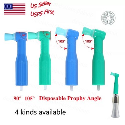 100 Dental Disposable Prophy Angles Soft Cup Latex Free Soft/Hard Polishing Cup