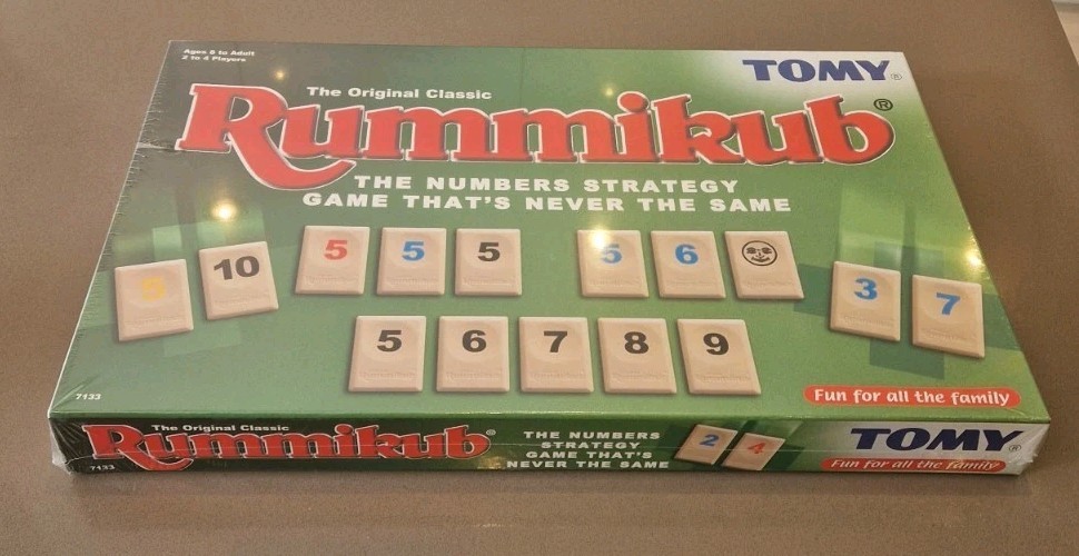 Vintage 1990’s Rummikub Classic Board Game Sealed