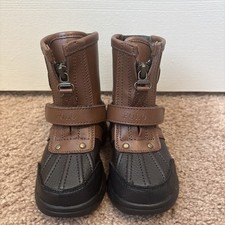 POLO Ralph Lauren Conquered Hi Boots 998825 Size 7 Toddler